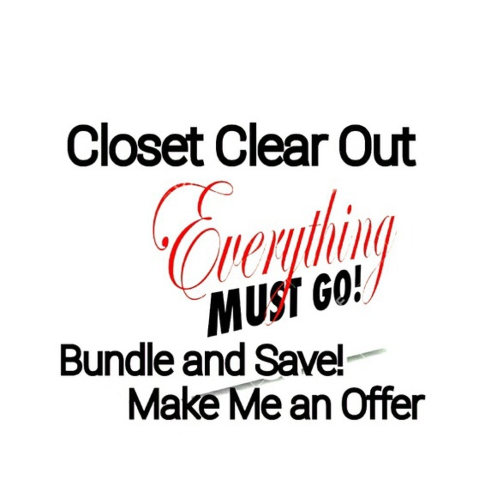 🛍 CLOSET CLEAR OUT! 🛍
